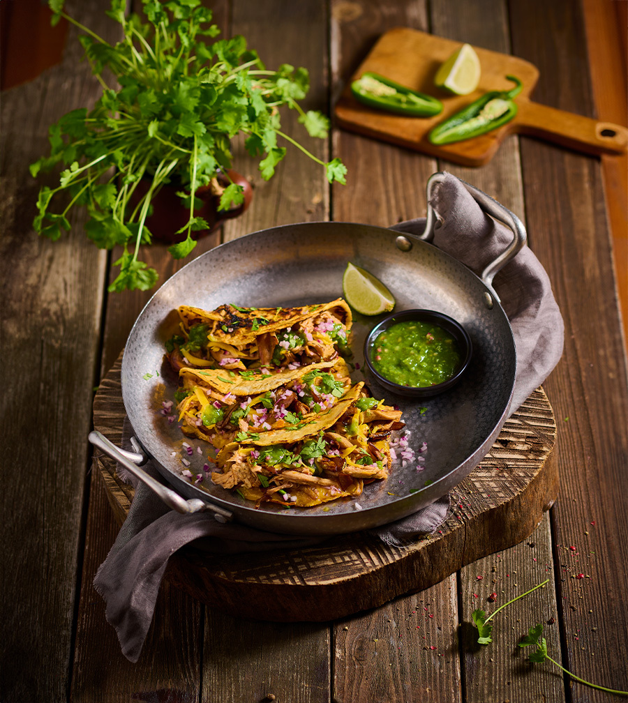 5. Taco de birria z Maitake kopią